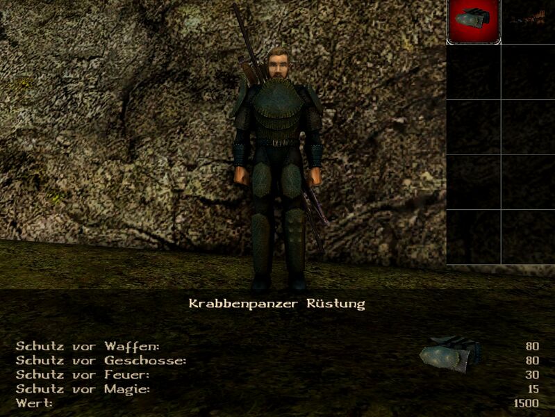 Datei:Gothic2 Nostalgic Rüstung Krabbenpanzer.jpg