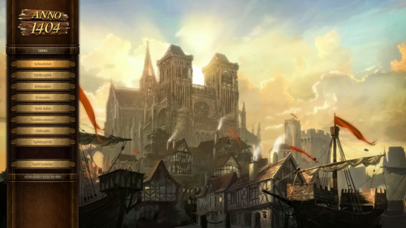 Datei:Anno 1404 Startmenü.png