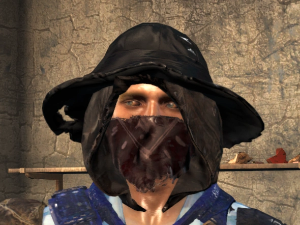 Datei:FO4 MM Master Hunter's Hood and Head ausgerüstet.webp
