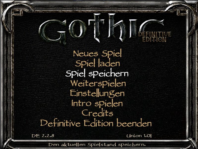 Datei:Gothic 1 DE 228 Startbildschirm.jpg
