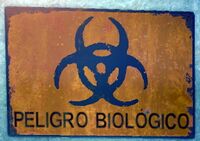 Schild Biogefahr