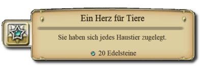 ANNO 1404 Ein Herz für Tiere