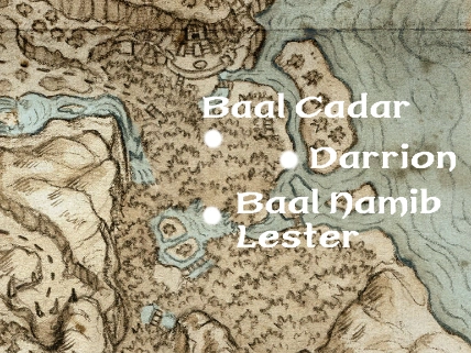 GR Karte Position Baal Cadar